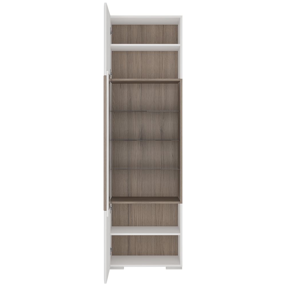4200244_tall_narrow_glazed_display_cabinet_with_internal_shelves_-_inc_plexi_lighting_lr_o